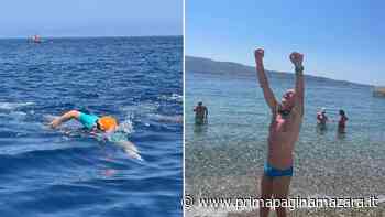 Il mazarese Luigi Gucciardi attraversa a nuoto lo stretto di Messina - Prima Pagina Mazara