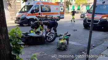 Messina, incidente tra un'auto e uno scooter: due i feriti - Gazzetta del Sud - Edizione Messina