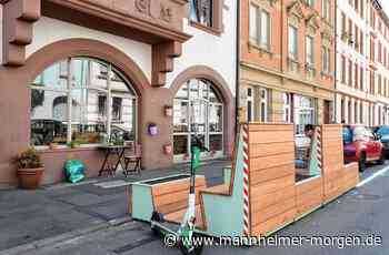 Wie die Heidelberger Blumenstraße mit Pflanzen und Servicestellen umgestaltet wurde - Heidelberg - Nachrichten und Informationen - Mannheimer Morgen