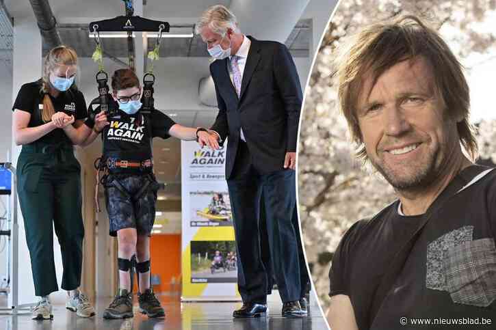 “Thuis revalideren met staprobot? Onbetaalbaar”: ex-triatleet Marc Herremans opgelucht na redding van ‘zijn’ To Walk Again