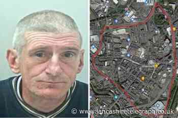 Man barred from begging in Burnley town centre
