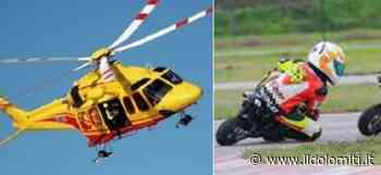 Pauroso incidente al circuito di Ala, bambino di 9 anni trasferito in elicottero all'ospedale di Verona - il Dolomiti