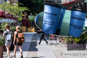Chemnitz startet mit dem "Chemnitz-Cup": 5600 Mehrweg-Becher für die City - TAG24