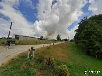 Près de Flers, un incendie est en cours dans un hangar agricole - L'Orne Combattante
