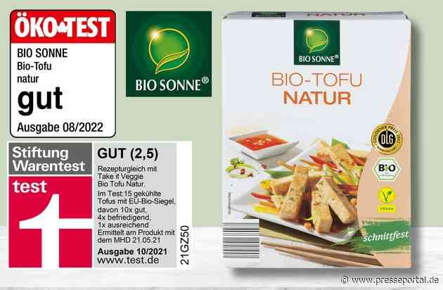 NORMA-Tofu der Eigenmarke BIO SONNE von ÖKOTEST mit "gut" bewertet / Top-Auszeichnungen auch von STIFTUNG WARENTEST und der DLG