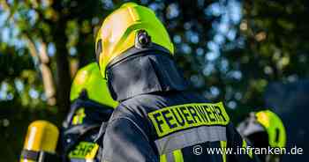 Kreis Coburg: 30-Jähriger flext Laterne ab - Funken entzündet Baum