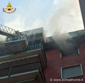 Monza, incendio al settimo piano - Il Cittadino di Monza e Brianza