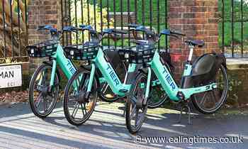 Ealing launches 500 e-bikes on to borough's streets