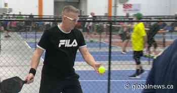 Inaugural Western Canadian regional pickle ball championship underway in Regina - Global News