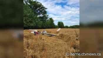 Fatal glider crash in farmer's field in Grey County
