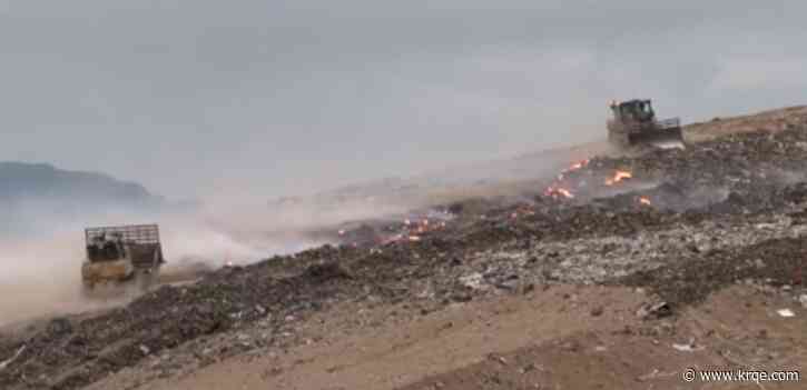 Fire suppressed at Rio Rancho landfill