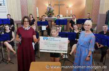Ein Scheck über 12 000 Euro für die Orgel - Heddesheim - Nachrichten und Informationen - Mannheimer Morgen