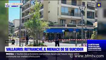 Vallauris: menaçant de se suicider, l'homme retranché chez lui a été hospitalisé - BFMTV