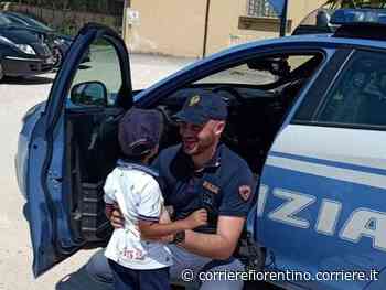 Sesto Fiorentino, bimbo cadde dal balcone: ora incontra il poliziotto che l’ha salvato - Corriere Fiorentino