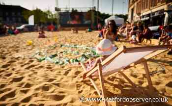 Watford’s Big Beach returns to town centre