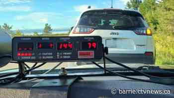Young driver stopped for travelling 64 km/h over the limit: OPP