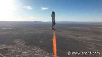 Blue Origin space tourist launches: Live NS-22 mission updates