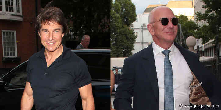 Tom Cruise Spotted Out to Dinner in London with Jeff Bezos!