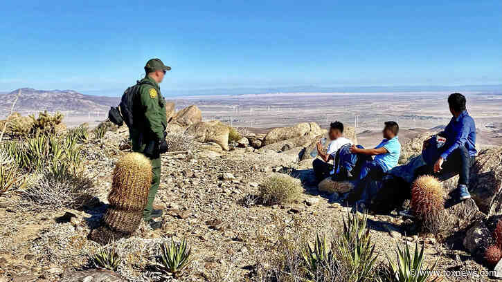 California border agents rescue 11 illegal immigrants lost in mountains