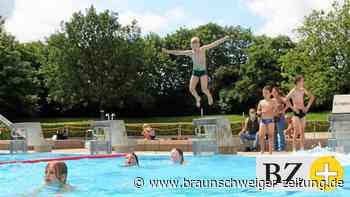 Im Freibad Räbke fühlen sich die Kinder wohl