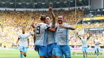 Im Video: Sieben-Tore-Spektakel in Dresden - Inklusive fünf Minuten des Wahnsinns - kicker