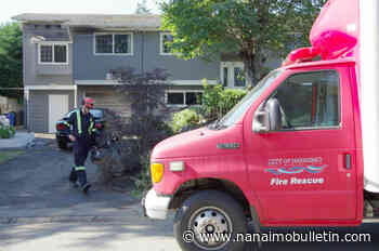 Family and pets flee midnight house fire in Nanaimo