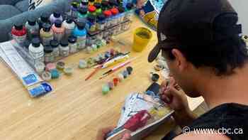 Fredericton local paints shoes to combine love of fashion, art - CBC.ca