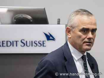 CS-CEO Gottstein laut "Wall Street Journal" angeblich vor Rücktritt