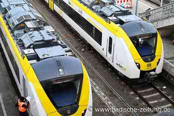 Wegen kaputter Bremse: Zug blockiert Höllental für eine Stunde - Titisee-Neustadt - badische-zeitung.de