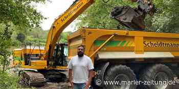 MZ+ Baggerarbeiten am Marler Loemühlenteich - das ist erst der Anfang - Marler Zeitung