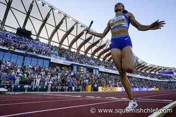 Sydney McLaughlin anchors US on record-setting day at worlds - Squamish Chief