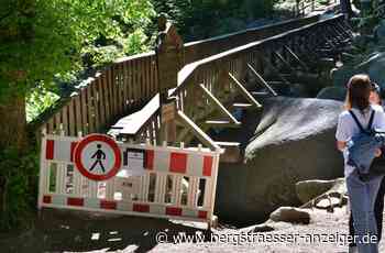 Brücke im Felsenmeer bei Reichenbach soll abgerissen werden - Bergsträßer Anzeiger