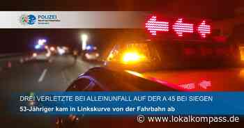 Sekundenschlaf: Drei Verletzte bei Unfall auf der A 45 - Marl - www.lokalkompass.de