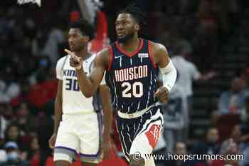 Rockets Re-Sign Bruno Fernando - hoopsrumors.com