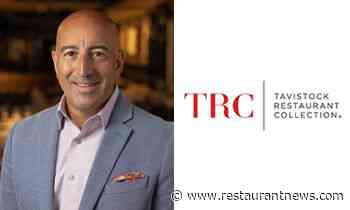 Boston Hospitality Veteran Bruno Marini Joins Tavistock Restaurant Collection as Area Director of New England Restaurants - RestaurantNews.com
