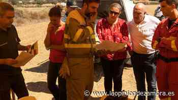La Junta centra la lucha del fuego de Zamora en los pirómanos y no en el cambio climático - La Opinión de Zamora
