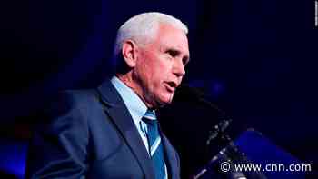 Hours before Trump speaks, Pence outlines conservative 'agenda for future' and hints at 2024