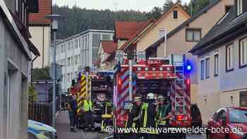 Feuer im Dachgeschoss: Vier Verletzte bei Brand in Bad Wildbad-Calmbach