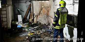 Marl: Feuer in leerstehender Scheune - war es Brandstiftung? - Recklinghäuser Zeitung