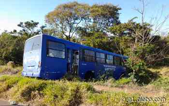 Acidente com ônibus desgovernado em Batatais, SP, deixa motorista e passageiros feridos - Globo