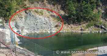 Costone roccioso crolla nella diga del Taro - Gazzetta di Parma