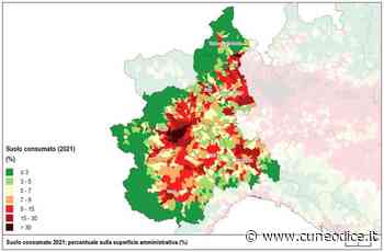 Nel 2021 in provincia di Cuneo nuovi consumi di suolo per 117 ettari - Cuneodice.it
