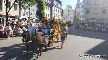 Eindrücke vom Rutenfestumzug in Ravensburg - SWR Aktuell