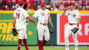 India’s first career grand slam helps Reds beat Marlins 11-2 - Centre Daily Times