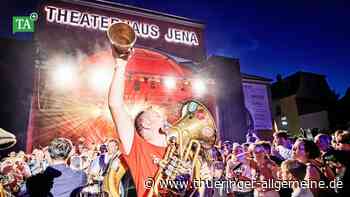 Banda Comunale bläst Menschenfeinden in Jena den Marsch - Thüringer Allgemeine