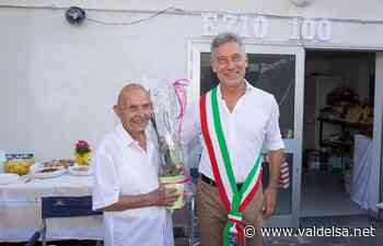 Ezio Nannetti, una vita da benzinaio, festeggia i suoi cento anni in famiglia - Valdelsa.net