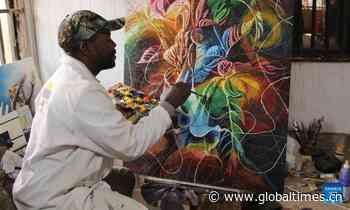 Ugandan painter uses experience in China to inspire students - Global Times