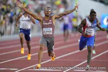 De Grasse, Brown, Blake, LePage withdraw from Commonwealth Games following worlds - Ashcroft Cache Creek Journal