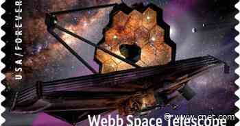 Gorgeous US Postage Stamp Honors James Webb Space Telescope     - CNET