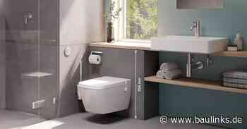 TECEprofil: Nur 750 mm hohes WC-Modul bringt Waschtisch und WC-Technik auf ein Level